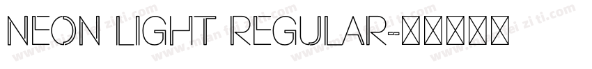 Neon Light Regular字体转换